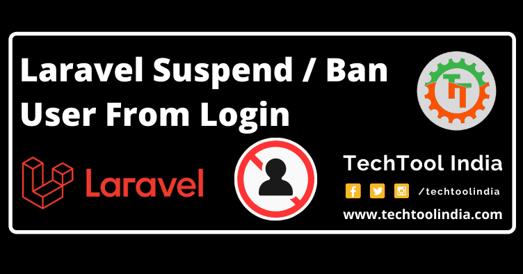 How to Disable Users from Login in Laravel