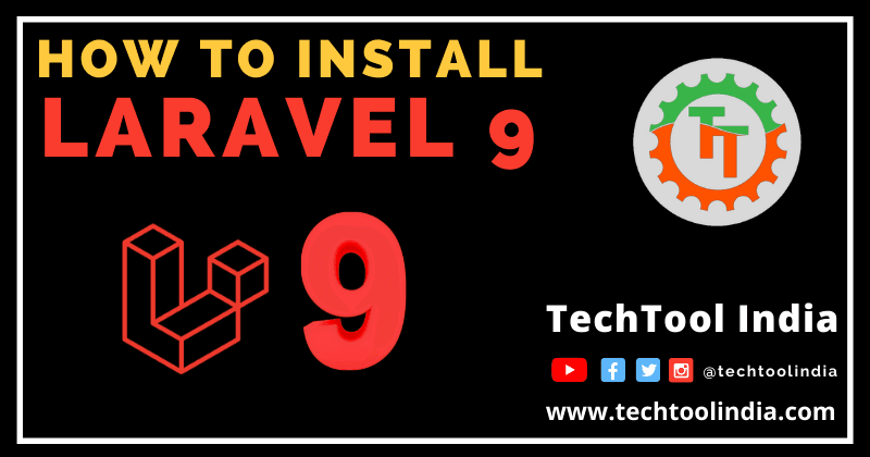How to install laravel 9